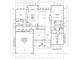 Detailed floorplan of first floor featuring dining, living, entry, kitchen, garage, and Primary suite at 4265 Candlewood Dr, Sherrills Ford, NC 28673