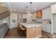 Spacious open kitchen featuring an island, modern appliances, and lots of cabinet space at 4265 Candlewood Dr, Sherrills Ford, NC 28673
