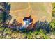 Bird's eye view of a new construction home on a spacious lot at 636 Edwards Rd, Fort Lawn, SC 29714