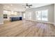 Modern kitchen with white cabinets, large island, and stainless steel appliances at 636 Edwards Rd, Fort Lawn, SC 29714
