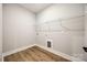 Laundry room with shelving and vinyl flooring at 636 Edwards Rd, Fort Lawn, SC 29714