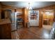 Classic kitchen with stainless steel appliances and ample cabinet space at 100 Steffey Ln, Taylorsville, NC 28681