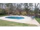 Relaxing pool area, perfect for outdoor entertaining and relaxation at 100 Steffey Ln, Taylorsville, NC 28681