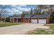 Ranch house with a two-car garage and spacious driveway at 1485 Nc Hwy 16 N Hwy, Taylorsville, NC 28681