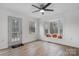 Bright living room featuring a bay window and hardwood floors at 1485 Nc Hwy 16 N Hwy, Taylorsville, NC 28681
