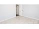 Clean, vacant bedroom featuring ceramic tile floors, white door and neutral decor at 1106 Chandler Dr, Rock Hill, SC 29732