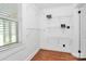 Walk-in closet with white shelving and window at 12300 Caldwell Rd, Charlotte, NC 28213