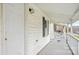 Inviting front porch with a door and exterior details at 408 E Washington Ave, Bessemer City, NC 28016