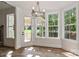 Bright breakfast nook with large windows offers views of the outdoor scenery at 4271 Candlewood Dr, Sherrills Ford, NC 28673