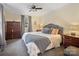 Serene bedroom with plush bed and ample dresser space at 501 W Maryland Ave, Bessemer City, NC 28016