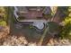 Aerial view of the backyard, deck, patio, and landscaping at 5752 Natoma Rd, Lake Wylie, SC 29710