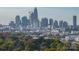 Scenic skyline view featuring a vibrant cityscape and lush green trees in the foreground at 947 Warren Burgess Ln, Charlotte, NC 28205