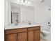Bright bathroom showcasing double sinks, tile flooring, and a tub/shower combo at 1074 Kinship Dr # 110, Lancaster, SC 29720