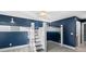 Unique bedroom showcasing custom bunk beds with stairs and ample space at 3853 Gordon St, Terrell, NC 28682