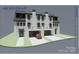 New construction exterior elevation showing covered parking and modern architectural details at 428 Dover Ave, Charlotte, NC 28209