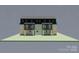 Rear exterior showing covered porches on this new construction home at 428 Dover Ave, Charlotte, NC 28209