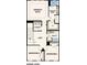 Upper level floor plan with an owner's suite and two additional bedrooms at 7112 Brookview Ln, Sherrills Ford, NC 28673
