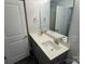 Bathroom with double vanity and a large mirror at 403 Imperial Way # 24, Albemarle, NC 28001