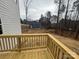 Deck overlooking backyard and neighboring house at 403 Imperial Way # 24, Albemarle, NC 28001