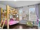 Playful bedroom with bunk beds and colorful decor at 7520 Berkeley W Rd, Denver, NC 28037