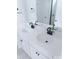 Bathroom with double vanity and matte black fixtures at 1054 Bull Dog Ln, Wingate, NC 28174