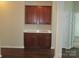 Built-in cabinets with quartz countertops offer both style and function in the dining area at 284 Garnet Ct, Fort Mill, SC 29708