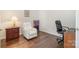 Cozy office space with hardwood floors, natural light, and comfortable seating at 284 Garnet Ct, Fort Mill, SC 29708
