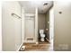 View of the bathroom with a shower and toilet at 5320 Liberty Hill W Rd, York, SC 29745