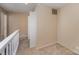 Upper hallway with access to bedrooms at 7141 Stonington Ln, Charlotte, NC 28227