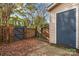 Backyard with storage shed and gate at 2705 North Center St # 74, Hickory, NC 28601