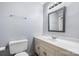 Clean bathroom with a vanity and a mirror at 2705 North Center St # 74, Hickory, NC 28601