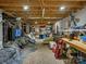 Unfinished basement area providing ample storage space and potential for customization in the home at 294 Carroll Cv, Clover, SC 29710