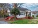 Exterior view of the house, showing the front entrance and landscaping at 1235 10Th Ne St, Hickory, NC 28601