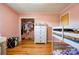Bedroom with hardwood floors, a dresser and a closet at 2005 Robyn Ave, Shelby, NC 28152