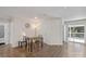 Dining area with table and chairs near sliding doors at 2403 Mary Ave, Gastonia, NC 28052