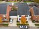 Aerial view of home with garage and driveway at 548 Summerfield Pl, Belmont, NC 28012