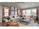 Inviting living room with comfortable seating, stylish decor, and plenty of natural light at 9130 Dulwich Dr # Ken0079, Charlotte, NC 28215