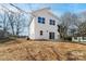 Back of house with sliding glass door leading to patio at 1097 Georgetown Rd, Lincolnton, NC 28092