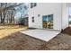 Back of house with sliding glass door leading to patio at 1097 Georgetown Rd, Lincolnton, NC 28092