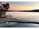 Breathtaking panoramic lake view, perfect for enjoying the sunset at 8058 Edgewater Dr, Norwood, NC 28128