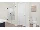 Bathroom featuring a shower stall and toilet at 2033 White Cypress Ct # Kh06, Charlotte, NC 28216