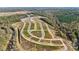 Aerial view of new homes under construction at 1194 Lost Cove Rd, Indian Land, SC 29707