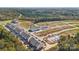 Aerial view of townhomes under construction in a new community at 1198 Lost Cove Rd, Indian Land, SC 29707