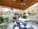 Relaxing sunroom, featuring a table and chairs at 1801 Brandywine Dr, Matthews, NC 28105