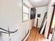 The laundry room features hookups, a cabinet, and window providing natural light at 1905 26Th Ne St, Hickory, NC 28681