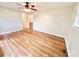 Spacious living room highlighting pristine hardwood floors and neutral wall colors at 1905 26Th Ne St, Hickory, NC 28681