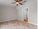 Room with tile flooring, neutral walls, and a ceiling fan, with a doorway leading to another room at 307 Tara Elizabeth Pl # 22, Kannapolis, NC 28083