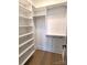 Corner closet with shelving and hanging space at 405 19Th Avenue Nw Cir, Hickory, NC 28601