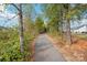 Paved walking trail surrounded by trees and landscaping at 1356 Augustus Beamon Dr, Indian Trail, NC 28079