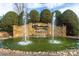 Riverfront community entrance with water feature at 140 Rock Ridge Ln, Mount Holly, NC 28120